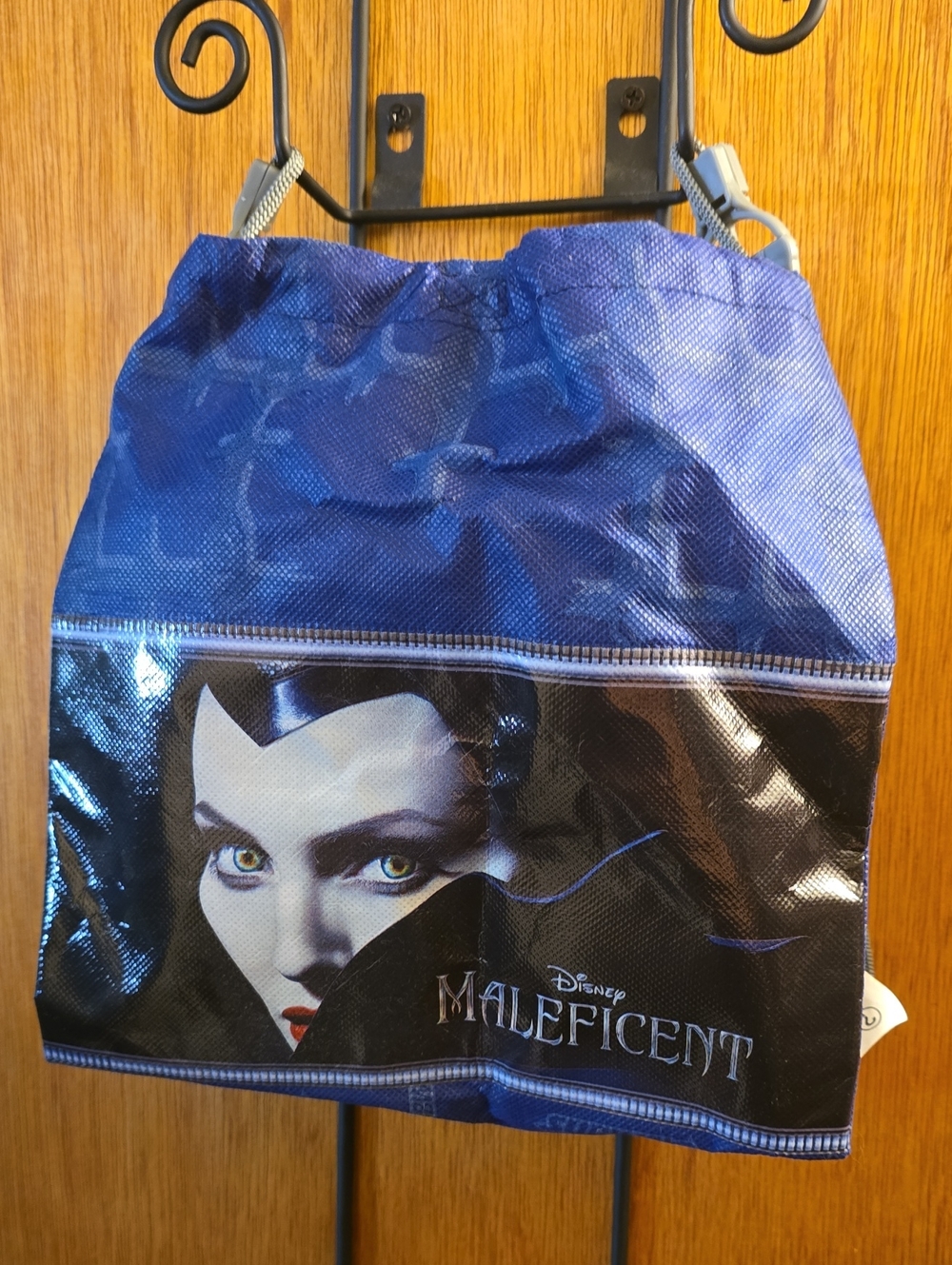 Disney Maleficent Drawstring Bag - Blue and Black